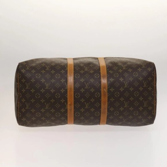 LOUIS VUITTON Monogram Keepall 55 Boston Bag - Picture 4 of 15